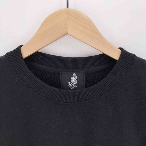 CACTUS CLUB ロゴ 刺繍 クルーネック スウェット メンズ JPN:M