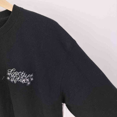 CACTUS CLUB ロゴ 刺繍 クルーネック スウェット メンズ JPN:M
