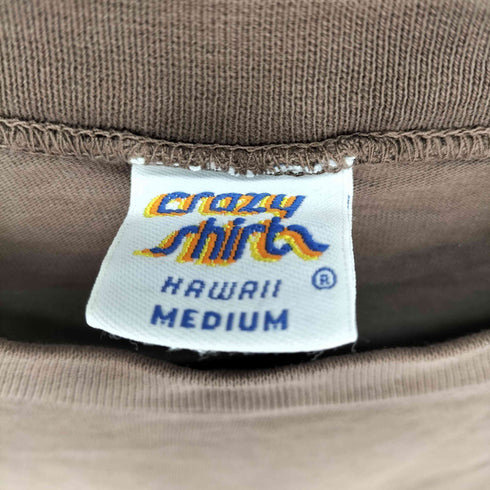 クレイジーシャツ CRAZY SHIRTS MADE IN USA プリントクルーネックTシャツ メンズ JPN:M