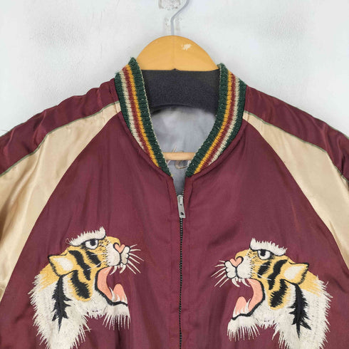 テイラートウヨウ TAILOR TOYO テーラー東洋 リバーシブル 虎 OKINAWA 2面 刺繍入り スカジャン メンズ import:S