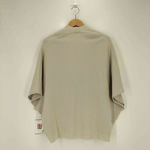 ボールジー BALLSEY ポリエステルシルクミラノリブ フロントオープンカーディガン レディース JPN:S