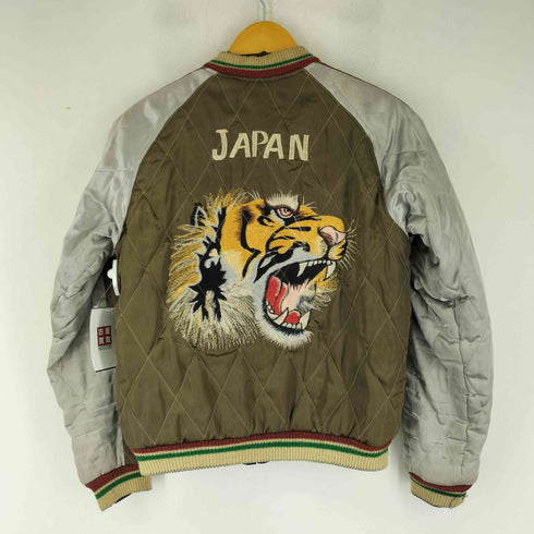 テイラートウヨウ TAILOR TOYO テーラー東洋 サテンキルト リバーシブル 虎 鷹 2面 刺繍入り スカジャン メンズ import:S
