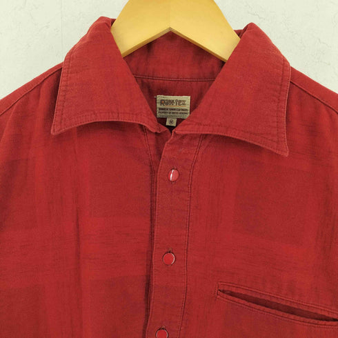 ユナイテッドアローズ UNITED ARROWS RAW-TEX 90S 裏地フランネル ハーフボタンシャツ メンズ JPN:M