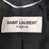 サンローランパリ SAINT LAURENT PARIS エディ期 ダブルブレストナポレオンジャケット メンズ FR:46