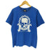 ROCKAHOLIC スカル 髑髏 ドクロ クロスボーン プリント S/S ロック バンド Tシャツ Y2K 25周年 メンズ import:L