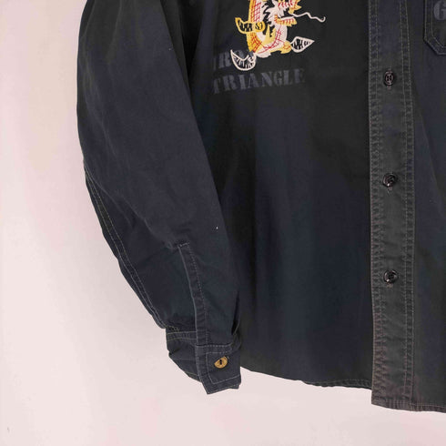 テイラートウヨウ TAILOR TOYO テーラー東洋 刺繍入り ミリタリーワーク ベトナムシャツ メンズ JPN:M