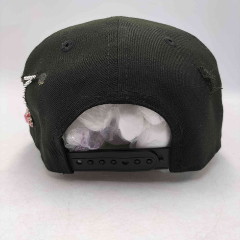 ニューエラ NEW ERA チームロゴ 刺繍 スタッズ リメイク ベースボール キャップ メンズ