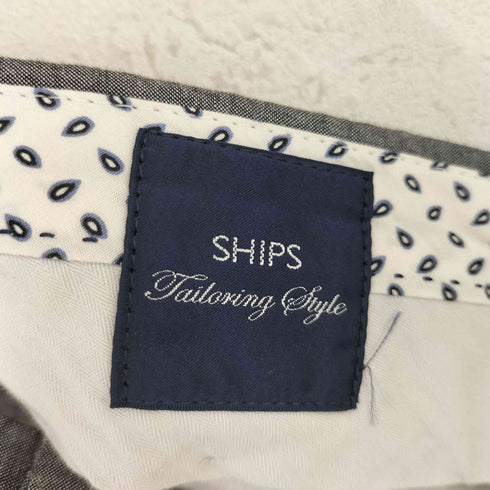 シップス SHIPS 背抜き リネン混 シングルテーラード セットアップ メンズ 48