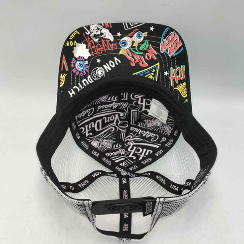 ボンダッチ Von Dutch 25SS Black Jax Psycho Trucker ブラック・ジャックス サイコ トラッカー キャップ メンズ
