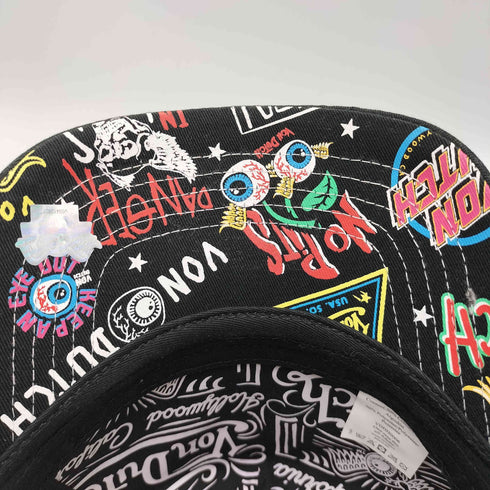 ボンダッチ Von Dutch 25SS Black Jax Psycho Trucker ブラック・ジャックス サイコ トラッカー キャップ メンズ