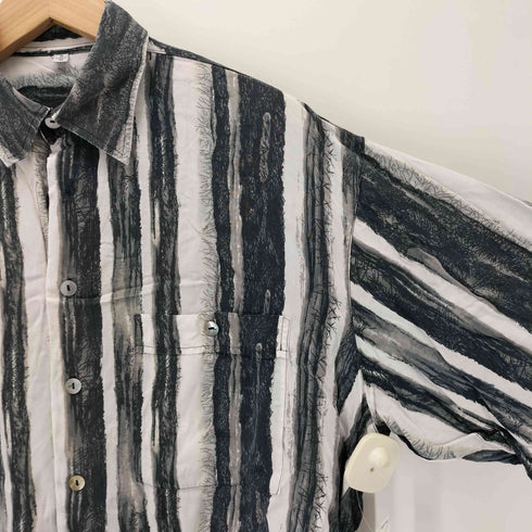 jean maseric プリントストライプ S/S シャツ メンズ import:M