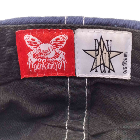 punkandyo ロゴ ワッペン トラッカーキャップ メンズ