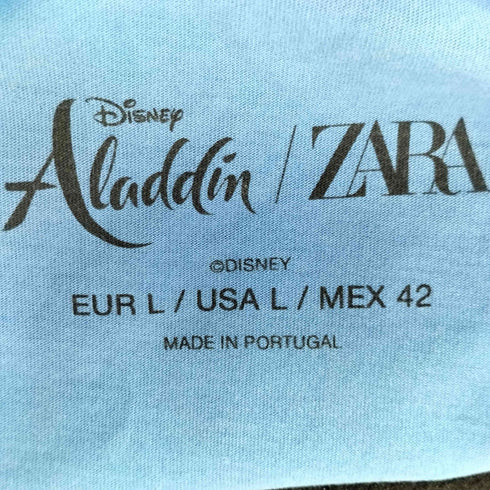 ザラ ZARA キャラクタープリント S/S Tシャツ メンズ JPN:L