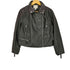 エイチアンドエム H&M フェイクレザーライダースジャケット レディース import:M