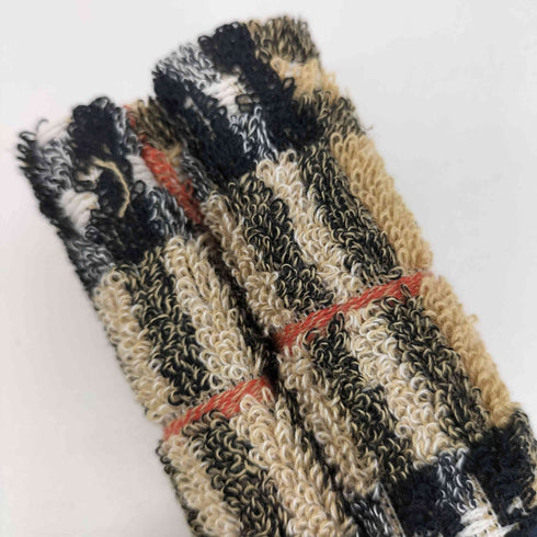 バーバリーズ BURBERRYS ロゴ刺繍 ノバチェック 3点セット タオル メンズ
