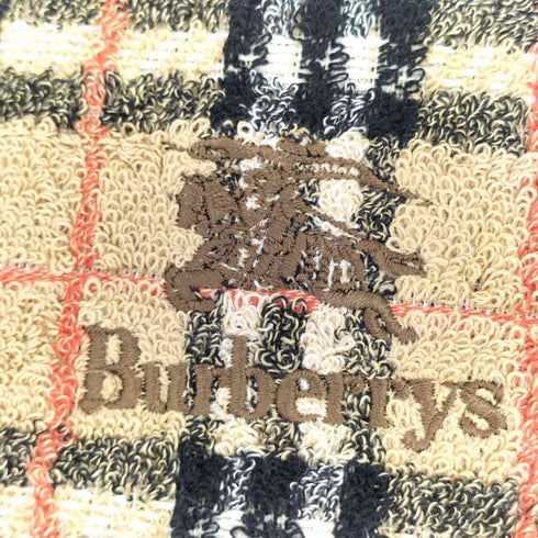 バーバリーズ BURBERRYS ロゴ刺繍 ノバチェック 3点セット タオル メンズ