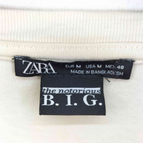 ザラ ZARA the notorious B.I.G NWT BROOKLYN MINT T-SHIRT メンズ US M