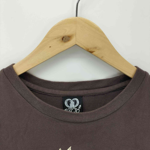 キャラクタープリントクルーネックTシャツ メンズ S