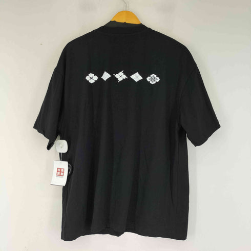 バッズプール BUDSPOOL GAKKIN 花罰家紋 S/S TEE メンズ JPN:L