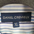 ダニエルクレミュ DANIEL CREMIEUX フロントデザイン S/S ストライプ BD シャツ メンズ JPN:XL