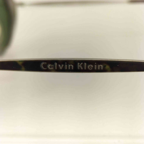 カルバンクライン CALVIN KLEIN メタルフレーム シールド オーバル サングラス メンズ 52□9