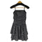 グレイル GRL チェック柄ドロストリボンミニワンピース レディース JPN:M