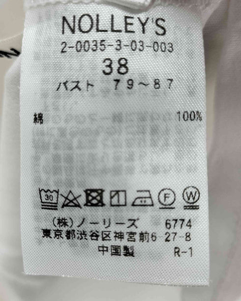 ノーリーズ NOLLEY’S 袖フリルプルオーバーカットソー レディース JPN:38