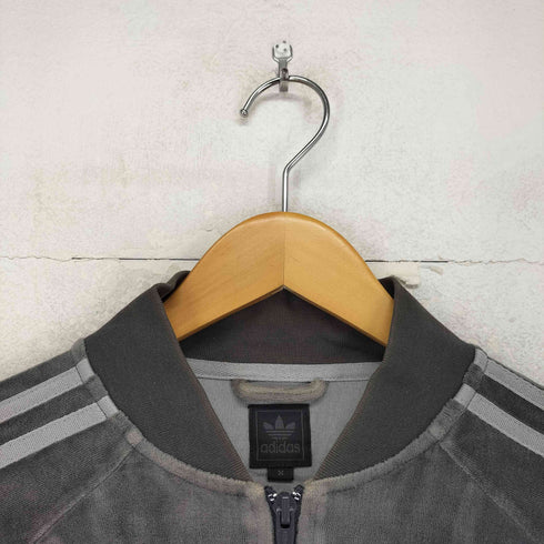 アディダス adidas 00S 黒タグ ベロア トラックジャケット メンズ JPN:M
