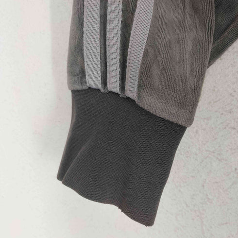 アディダス adidas 00S 黒タグ ベロア トラックジャケット メンズ JPN:M