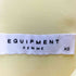 エキプモンフェム EQUIPMENT FEMME シルク100% L/S シャツ レディース JPN:XS