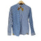 KAWATANI SHIRT 柄切替 L/S ボタンダウンシャツ メンズ JPN:S