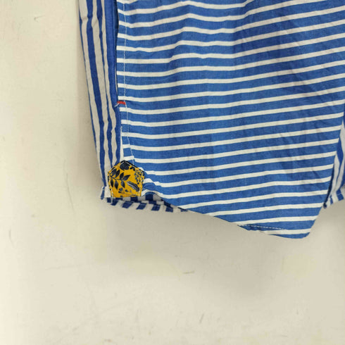 KAWATANI SHIRT 柄切替 L/S ボタンダウンシャツ メンズ JPN:S