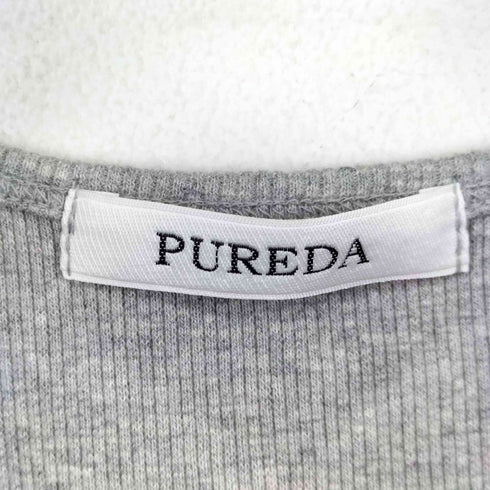 PUREDA ヘンリーネック タンクトップ レディース