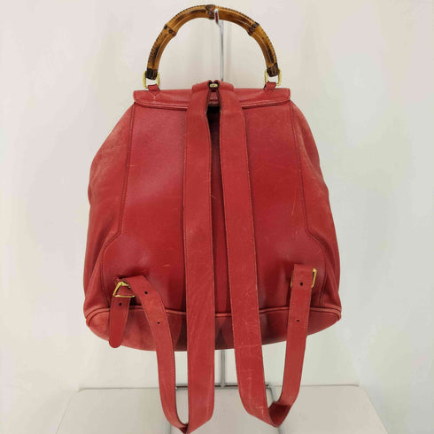 グッチ GUCCI バンブー レザー バックパック bamboo leather backpack レディース