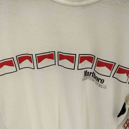 マルボロ Marlboro 90s イタリア製 両面プリントS/Sカットソー メンズ