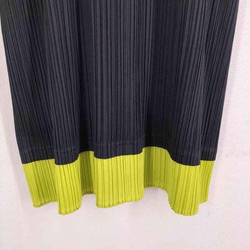 プリーツプリーズイッセイミヤケ PLEATS PLEASE ISSEY MIYAKE レイヤードデザイン S/S プリーツワンピース レディース JPN:4