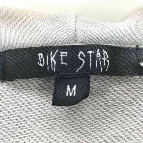 BIKE STAR SETUP7 オーバル ロゴ 刺繍 ZIP フーディ パーカー Y2K ファー付き レディース JPN:M