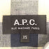 アーペーセー A.P.C. ブロックチェック コットンリネン 半袖 ポケットシャツ メンズ import:XS