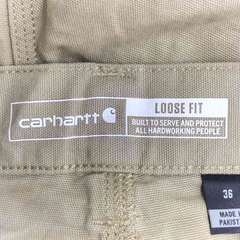 カーハート Carhartt loose fit CANVAS Loose 9 Stateline Short メンズ FR:36-38