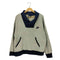 ナイキ NIKE 80S 紺タグ ショールカラー スウッシュロゴ スウェット メンズ import:L