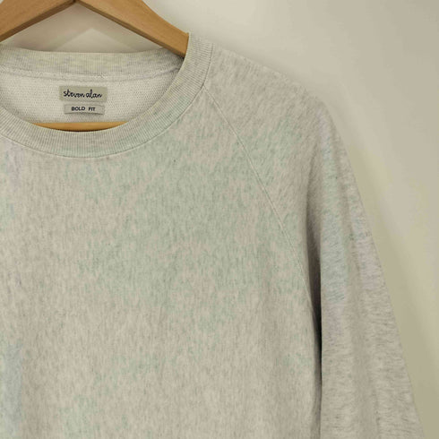 スティーブンアラン Steven Alan URAKE FREEDOM SLEEVE HIGH CREW NECK SWEAT -BOLD/スウェット メンズ import:XL