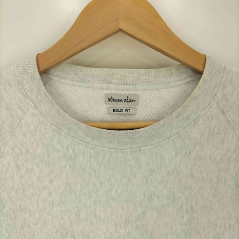 スティーブンアラン Steven Alan URAKE FREEDOM SLEEVE HIGH CREW NECK SWEAT -BOLD/スウェット メンズ import:XL