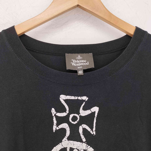 ヴィヴィアンウエストウッドマン Vivienne Westwood MAN ビッグオーブロゴ S/S Tシャツ メンズ EUR:46