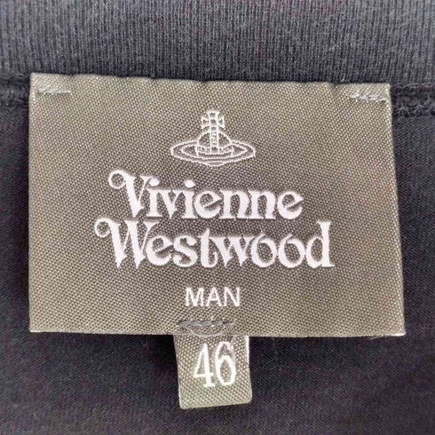 ヴィヴィアンウエストウッドマン Vivienne Westwood MAN ビッグオーブロゴ S/S Tシャツ メンズ EUR:46