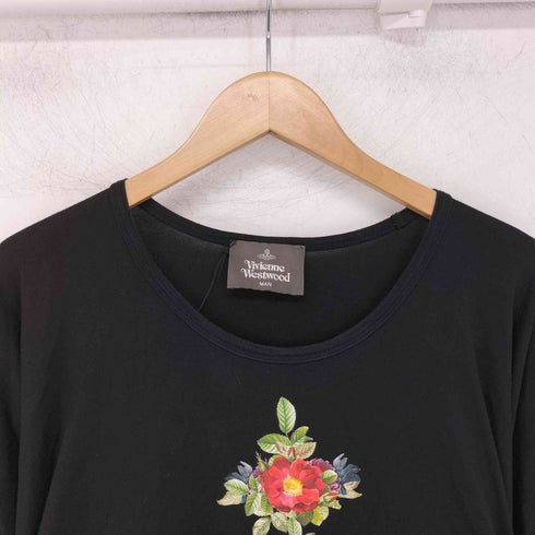 ヴィヴィアンウエストウッドマン Vivienne Westwood MAN エレファントTシャツ 花柄 オーブ メンズ FREE