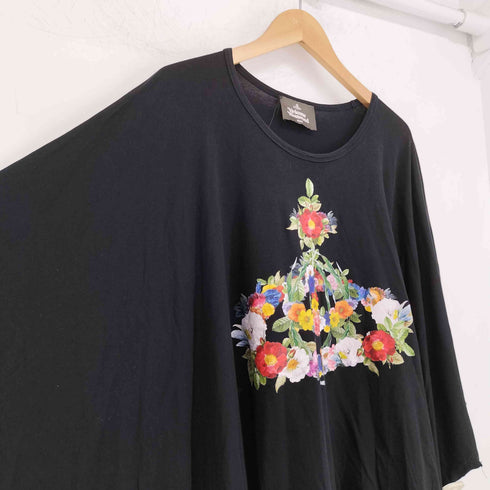 ヴィヴィアンウエストウッドマン Vivienne Westwood MAN エレファントTシャツ 花柄 オーブ メンズ FREE