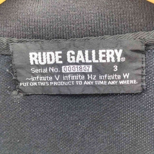 ルードギャラリー RUDE GALLERY プリントロゴ S/S ポロシャツ メンズ JPN:3