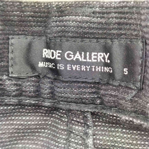 ルードギャラリー RUDE GALLERY 8011 ポケット刺繍 ストレート コーデュロイ パンツ メンズ W34 L32