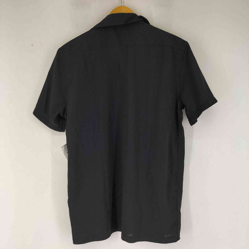 ザラ ZARA プリーツデザイン S/S オープンカラーシャツ メンズ import:S