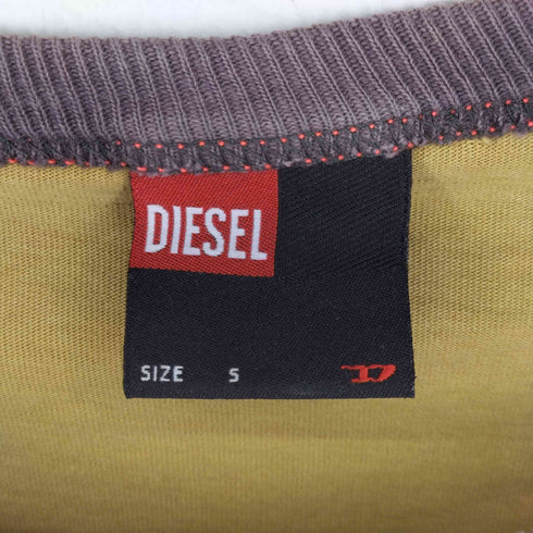 ディーゼル DIESEL S/S リンガーTシャツ メンズ JPN:S